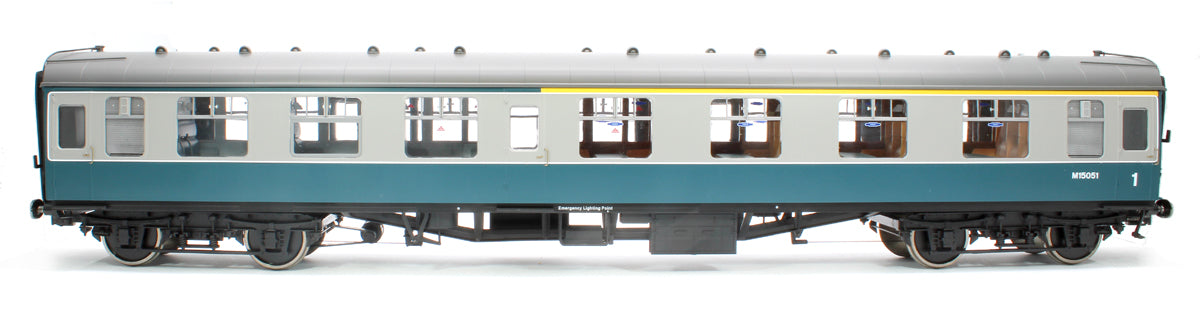 BR Mk1 Blue/Grey CK M15051 with Window Beading - DCC Fitted