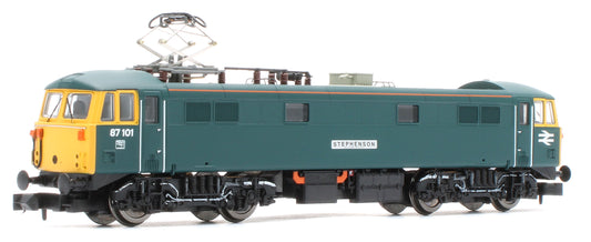 2D-087-005 Class 87 Stephenson 87101 BR Blue Electric Locomotive