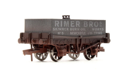 Pre-Owned Rectangular Tank Wagon 'Rimer Bros' No.5 - Weathered