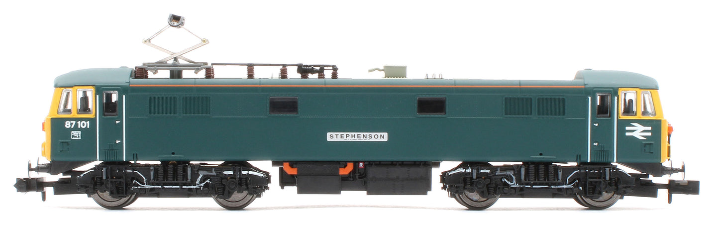 2D-087-005D Class 87 Stephenson 87101 BR Blue Electric Locomotive - DCC Fitted