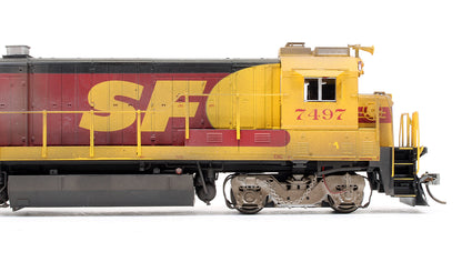 Pre-Owned GE B36-7 Santa Fe Kodachrome - Road #7497 Diesel Locomotive (DCC Sound Fitted & Custom Weathered)