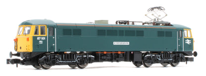 2D-087-005 Class 87 Stephenson 87101 BR Blue Electric Locomotive