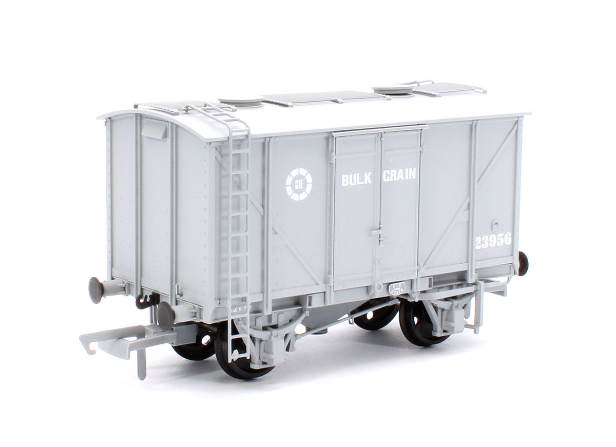 CIE Bulleid Bulk Grain Wagon - Grey (CIE Roundel era) - Pack 1