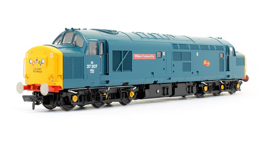 Pre-Owned Class 37207 'William Cookworthy' BR Blue Diesel Locomotive - Exclusive Edition