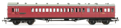 Pre-Owned Rake of 3 SE&CR BR Crimson 60' Birdcage Coaches