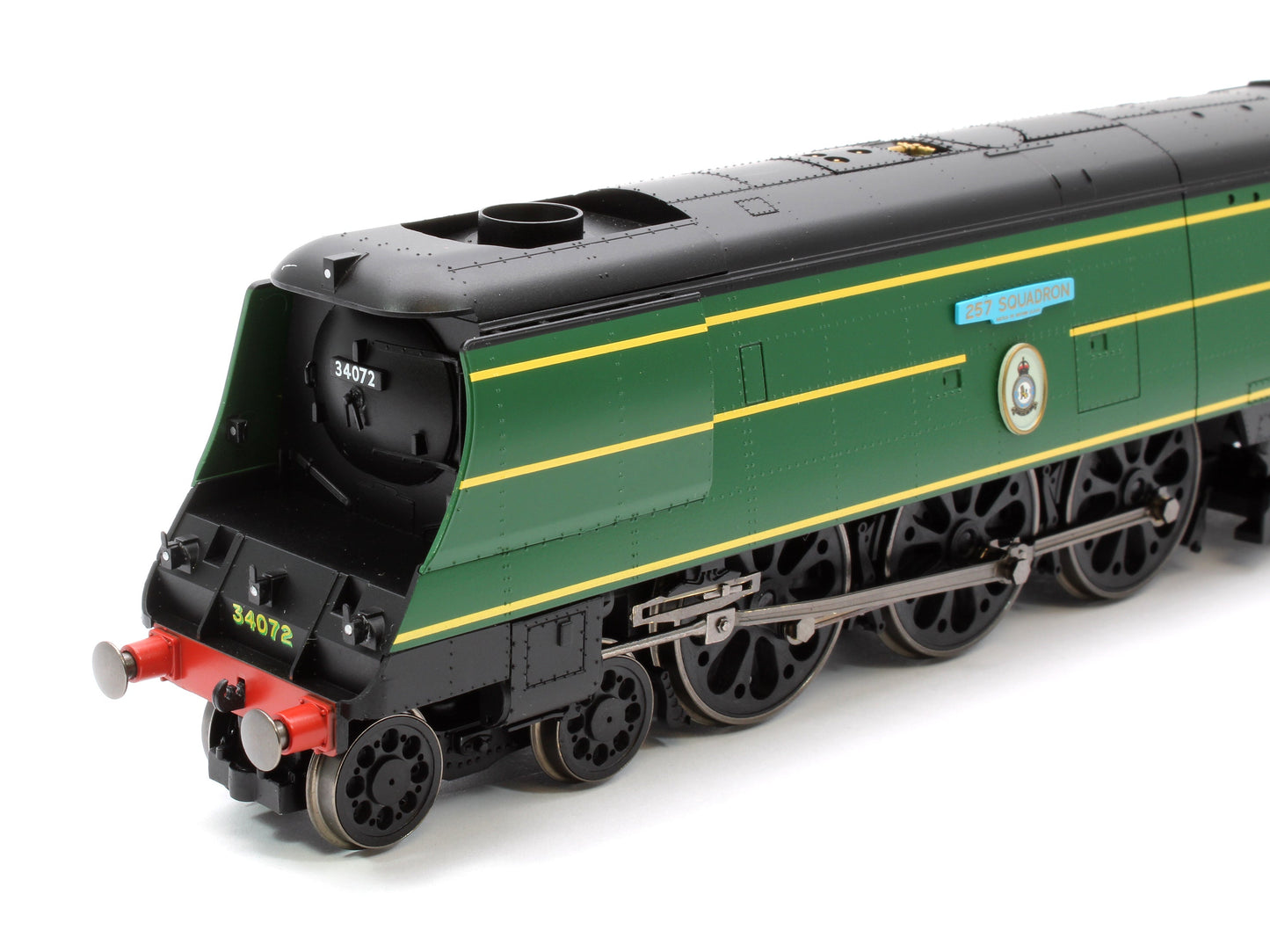 Pre-Owned R30129 Battle of Britain Class 4-6-2 34072 "257 Squadron" SR Malachite Green Steam Locomotive - DCC Fitted