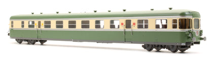Pre-Owned SNCF RGP II X2719 Diesel Railcar & XRAB Trailer - DCC Sound