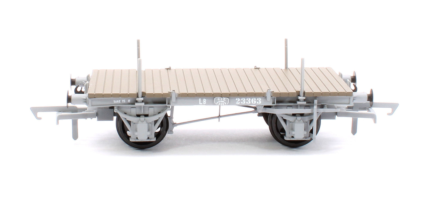 CIE LB Flat Wagon - Flying Snail/Roundel - Pack 1