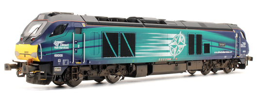 Pre-Owned Class 68 005 'Defiant' DRS Livery Diesel Locomotive - Custom Weathered - DCC Sound