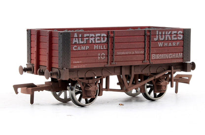 Pre-Owned 4F-052-016 5 Plank Wagon Alfred Jukes No.10 - Weathered