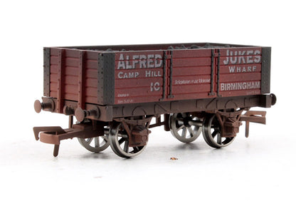 Pre-Owned 4F-052-016 5 Plank Wagon Alfred Jukes No.10 - Weathered