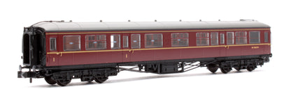 GWR Hawksworth Composite Corridor BR Maroon W7818W