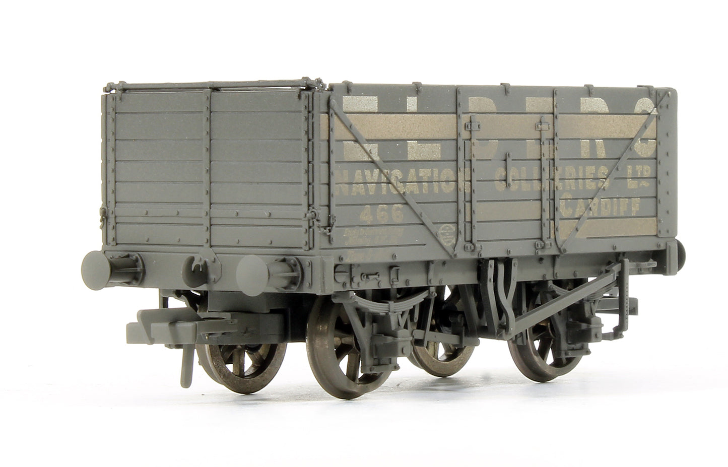 Pre-Owned Triple Pack Coal Trader 7 Plank Wagons - Weathered