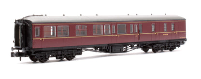 GWR Hawksworth Brake Second Corridor BR Maroon W1772W