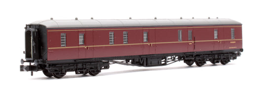 GWR Hawksworth Full Brake BR Maroon W318W