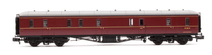 GWR Hawksworth Full Brake BR Maroon W318W