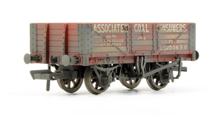 Pre-Owned Coal Trader 5 Plank Wagons Triple Pack - Weathered