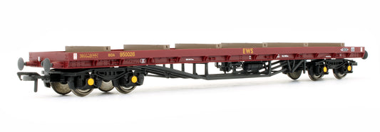 Pre-Owned 80 Ton GLW BDA Bogie Bolster Wagon EWS '950026'