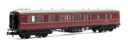 GWR Hawksworth Brake Second Corridor BR Maroon W851W