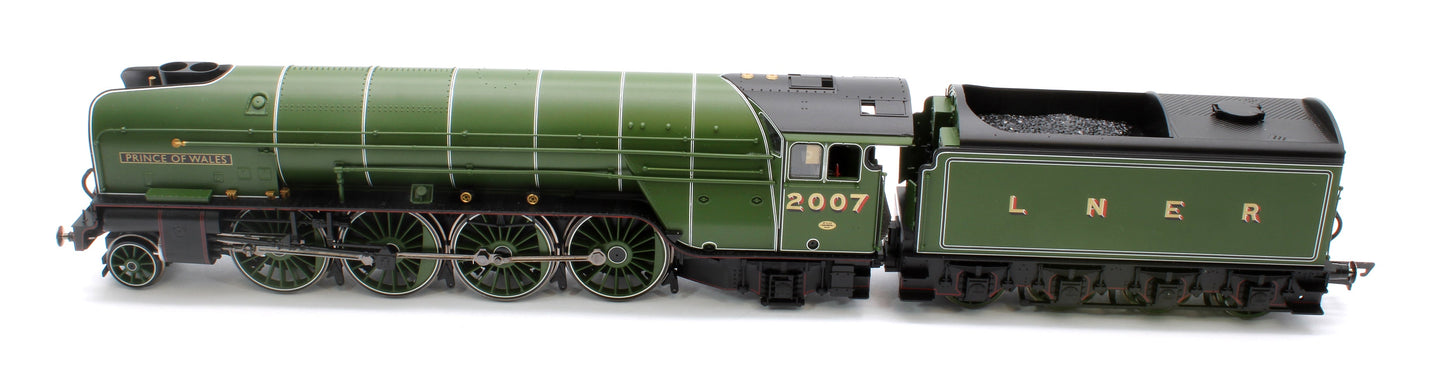 Pre-Owned R3983 Class P2 2-8-2 2007 ‘Prince of Wales’ LNER Green Steam Locomotive - DCC Fitted