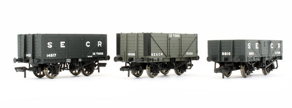Pre-Owned Set Of 3 SE&CR Dark Grey Plank Wagons (Limited Edition)