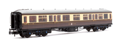 GWR Hawksworth Composite Corridor GWR Chocolate & Cream No.7257