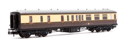 GWR Hawksworth Brake Third Corridor GWR Chocolate & Cream No.837