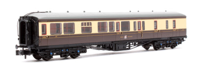 GWR Hawksworth Brake Third Corridor GWR Chocolate & Cream No.837