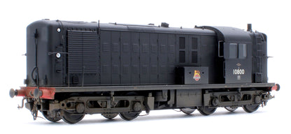 Pre-Owned North British Prototype 10800 BR Early Emblem Black with Black Bogies (final BR condition) Diesel Locomotive - Weathered