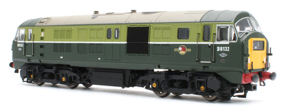 4D-014-006 Class 29 D6132 BR Two Tone Green (Small Yellow Panel) Diesel Locomotive