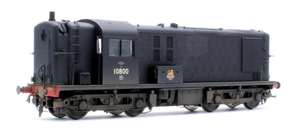 Pre-Owned North British Prototype 10800 BR Early Emblem Black with Black Bogies (final BR condition) Diesel Locomotive - Weathered