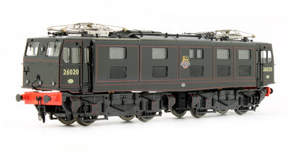 Pre-Owned Class 76 E26020 BR Black Early Emblem Glossy Finish Electric Locomotive
