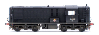 Pre-Owned North British Prototype 10800 BR Early Emblem Black with Black Bogies (final BR condition) Diesel Locomotive - Weathered