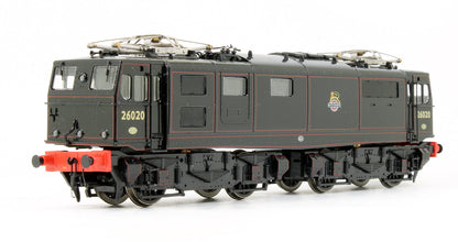 Pre-Owned Class 76 E26020 BR Black Early Emblem Glossy Finish Electric Locomotive