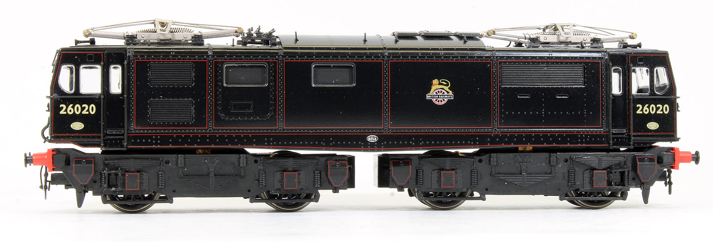 Pre-Owned Class 76 E26020 BR Black Early Emblem Glossy Finish Electric Locomotive