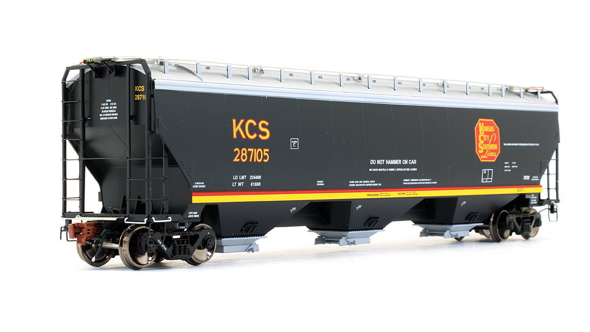 Pre-Owned Greenbrier (Gunderson) 5188cf Covered Hopper Kansas City Southern 'KCS Belle' KCS - Road #287105