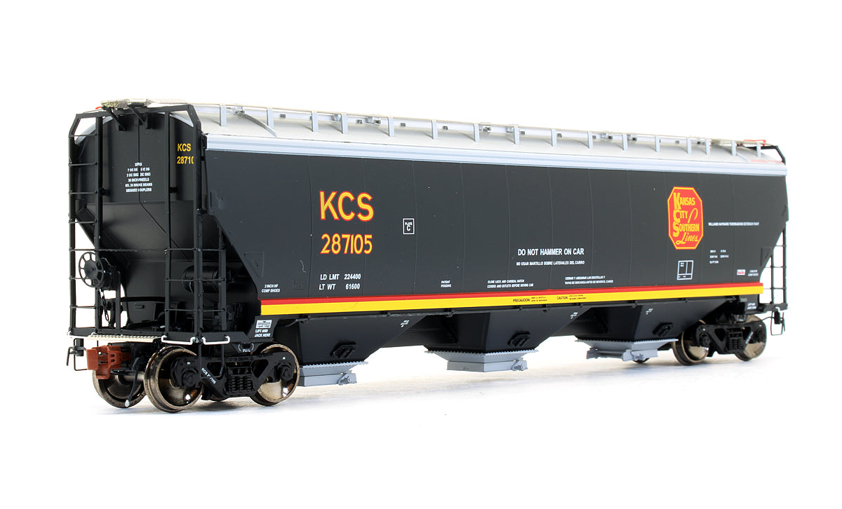 Pre-Owned Greenbrier (Gunderson) 5188cf Covered Hopper Kansas City Southern 'KCS Belle' KCS - Road #287105