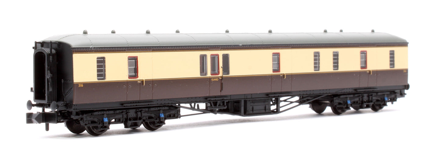 Pre-Owned GWR Hawksworth Full Brake GWR Chocolate & Cream No.316