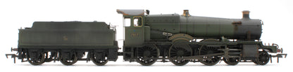 4S-001-013W Garsington Manor BR Lined Green Late Crest 78xx Manor Class 4-6-0 Steam Locomotive No.7817 - Heavy Weathered