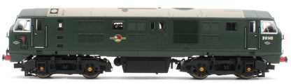 4D-025-005D Class 21 D6140 BR Green (SYP With Tablet Catcher) Diesel Locomotive - DCC Fitted