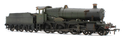 4S-001-013W Garsington Manor BR Lined Green Late Crest 78xx Manor Class 4-6-0 Steam Locomotive No.7817 - Heavy Weathered