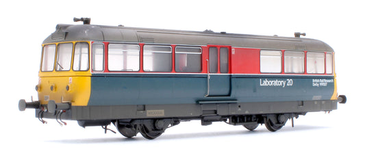 Pre-Owned Waggon & Maschinenbau (W&M) Diesel Railbus Railway Technical Centre Red/Blue 'Laboratory 20' - Weathered