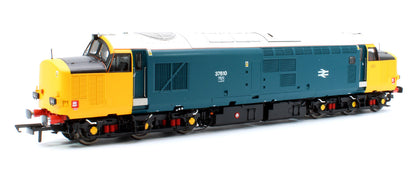 Pre-Owned ACC230937610 Class 37/6 37610 HNRC BR Blue (Wrap Around Yellow Noses) Diesel Locomotive