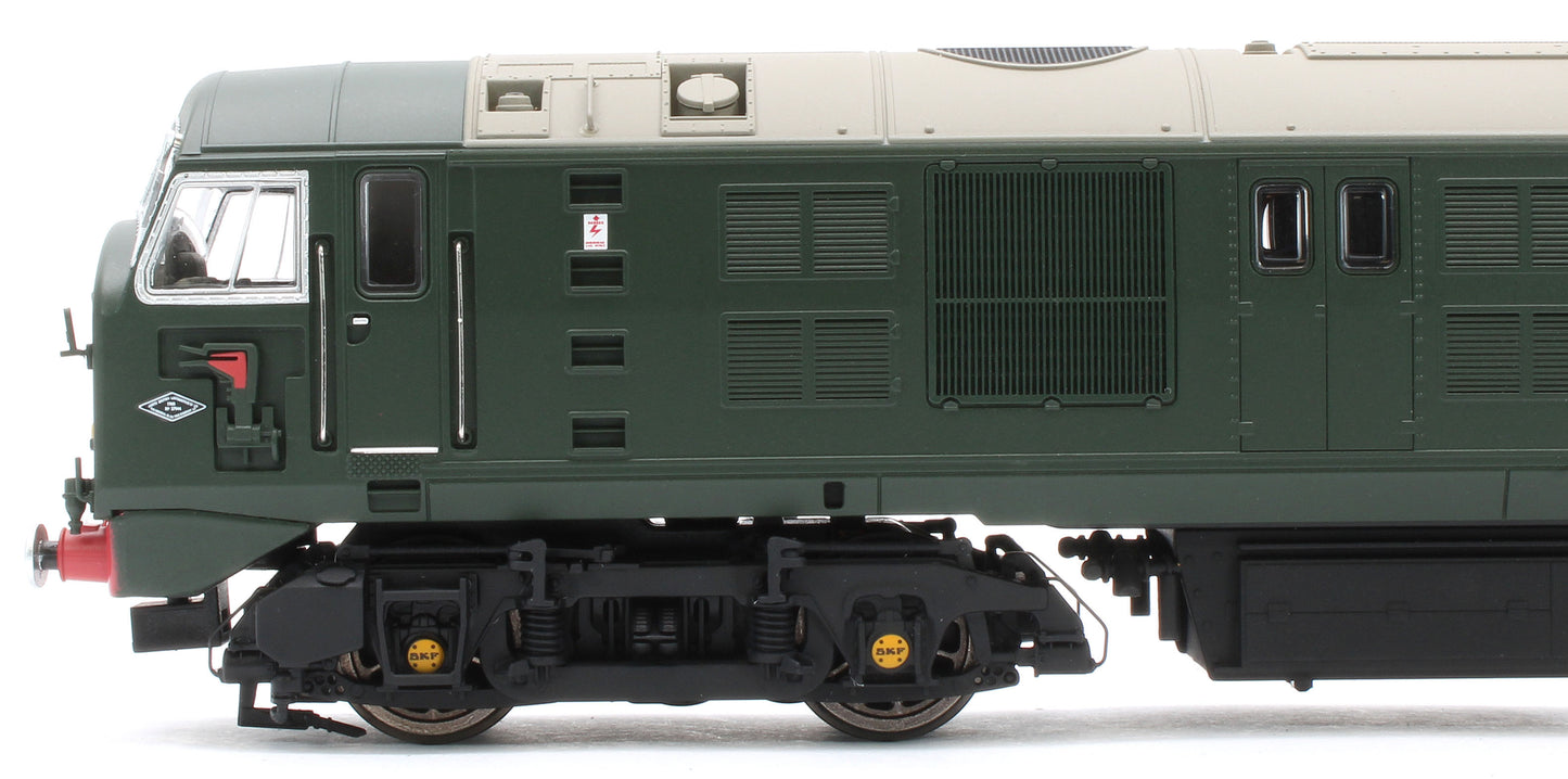 4D-025-005D Class 21 D6140 BR Green (SYP With Tablet Catcher) Diesel Locomotive - DCC Fitted