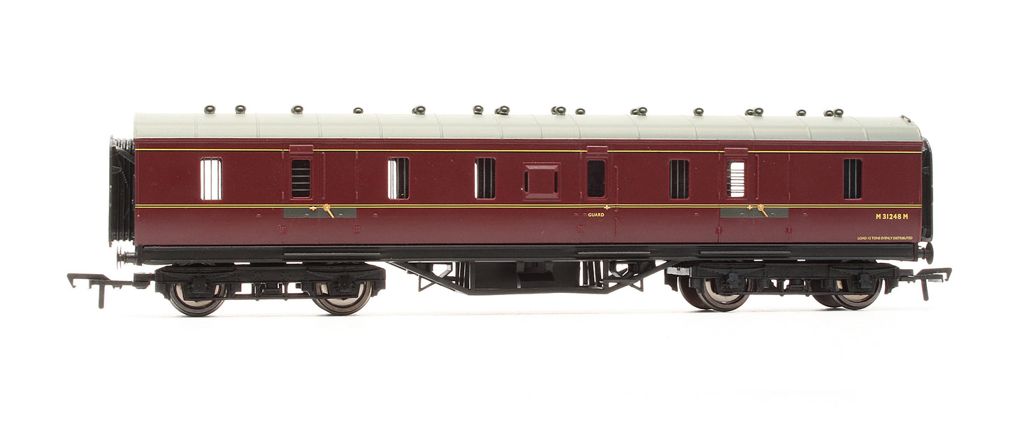 34-325B Pre-Owned 50ft Parcels Van BR Maroon 'M31248M'