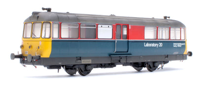 Pre-Owned Waggon & Maschinenbau (W&M) Diesel Railbus Railway Technical Centre Red/Blue 'Laboratory 20' - Weathered