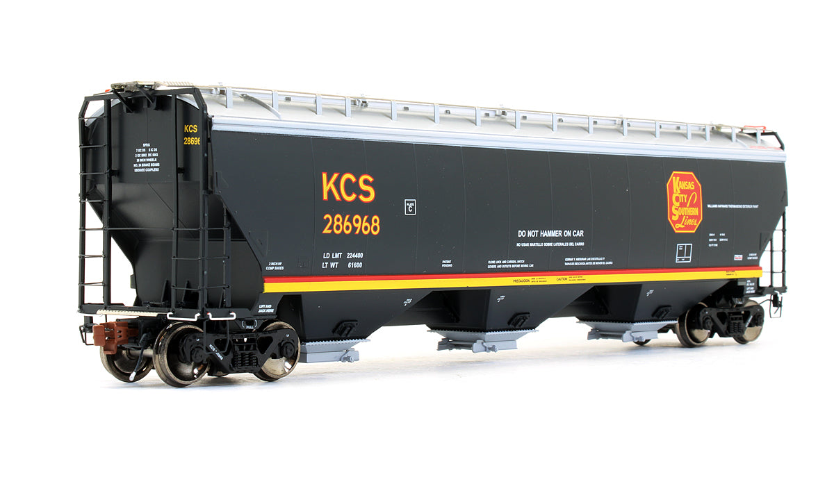 Pre-Owned Greenbrier (Gunderson) 5188cf Covered Hopper Kansas City Southern 'KCS Belle' KCS - Road #286968