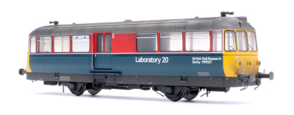 Pre-Owned Waggon & Maschinenbau (W&M) Diesel Railbus Railway Technical Centre Red/Blue 'Laboratory 20' - Weathered
