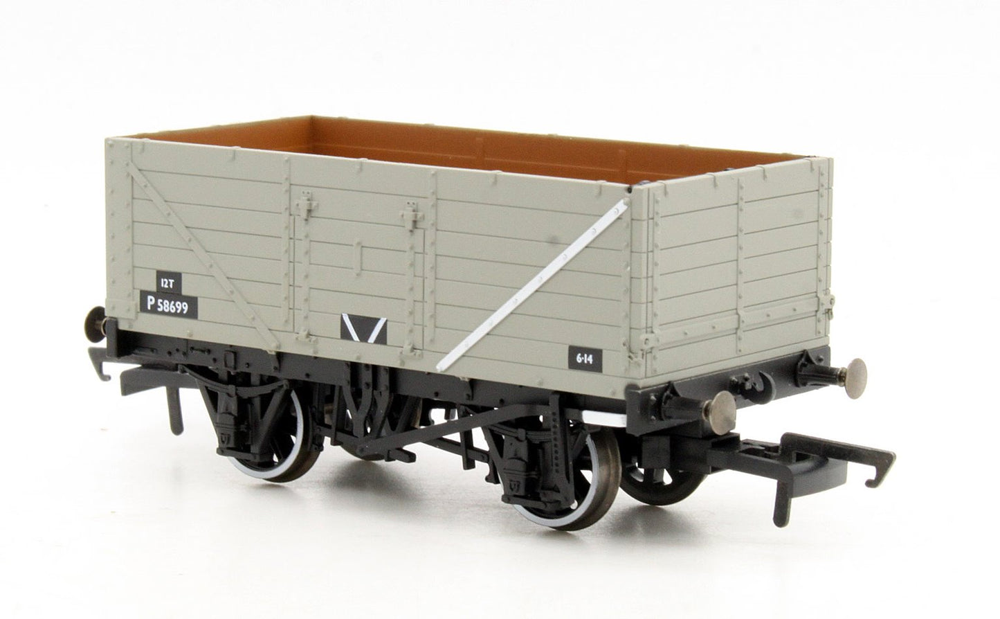 Pre-Owned 7 Plank Wagon - BR Grey P58699