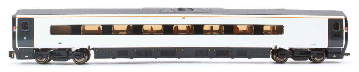 Class 390 001 "Bee Together" 9 Car Pendolino in DfT Ghost livery
